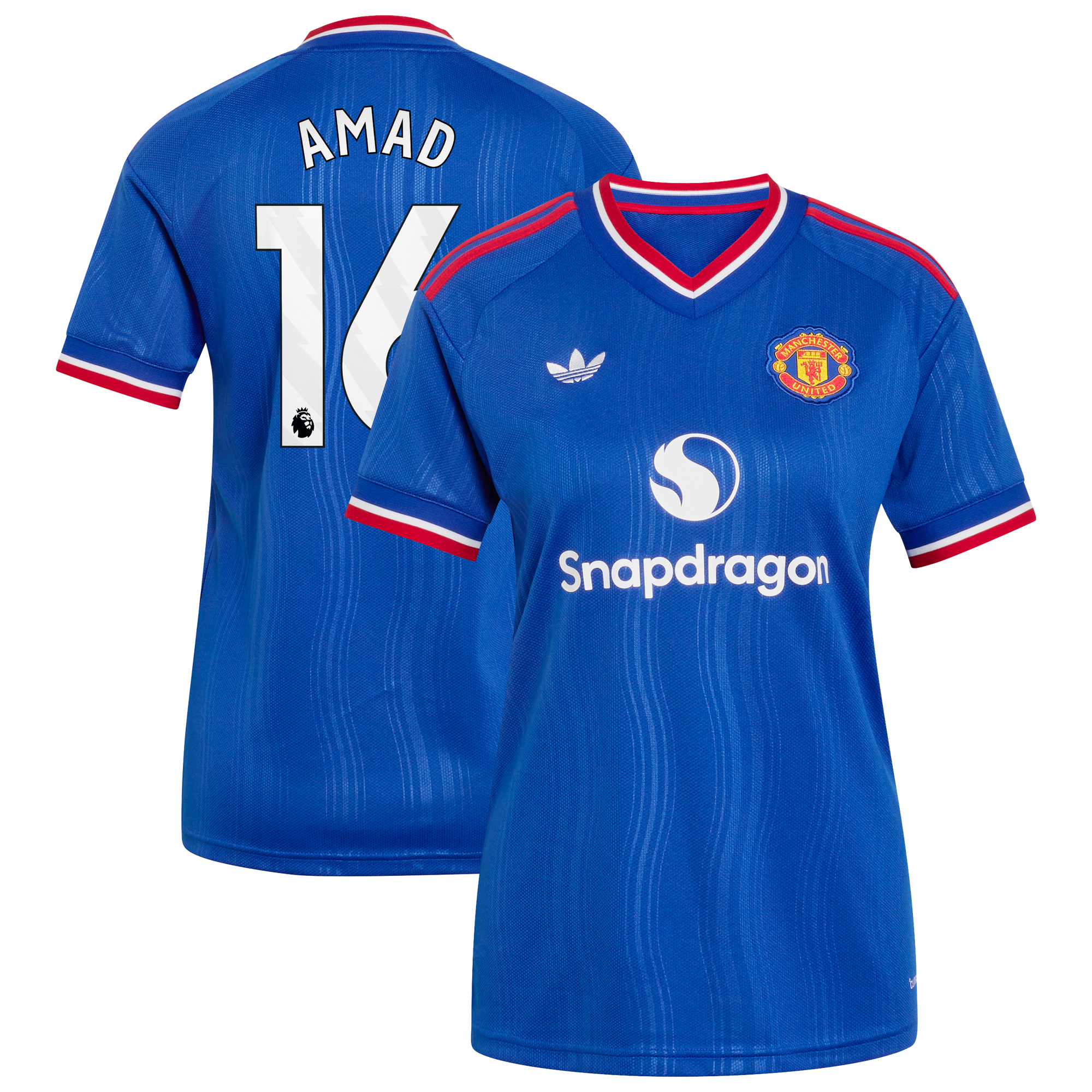Maillot Extérieur Manchester United adidas 26/27 - Femme avec flocage Amad 16