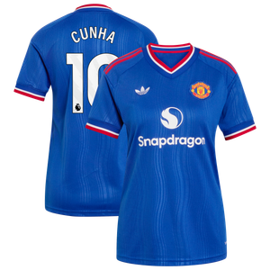 Maillot Extérieur Manchester United adidas 26/27 - Femme avec flocage Cunha 10, vue 2
