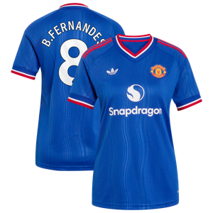 Maillot Extérieur Manchester United adidas 26/27 - Femme avec flocage B.Fernandes 8, vue 2