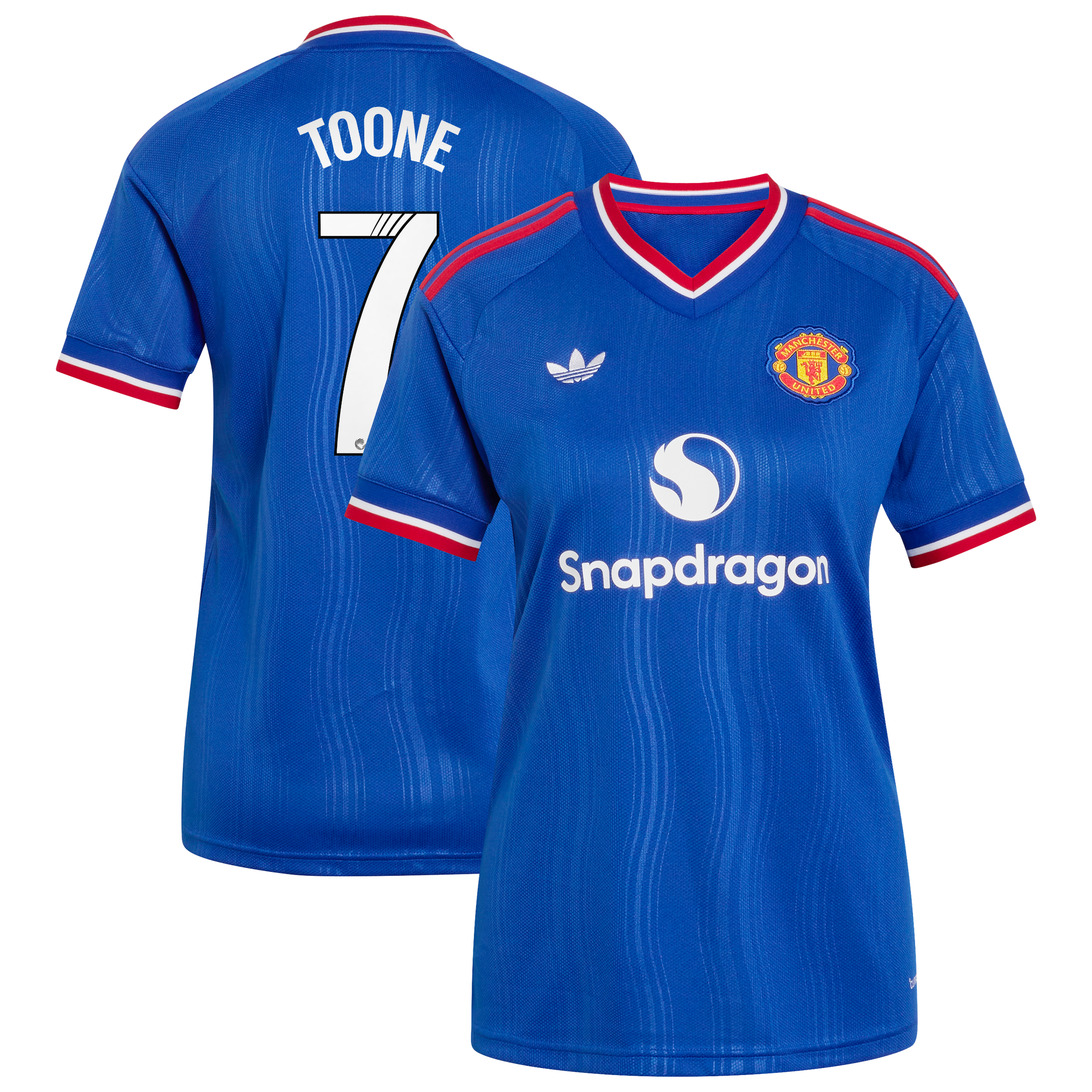 Maillot Extérieur WSL Manchester United adidas 26/27 - Femme avec flocage Toone 7