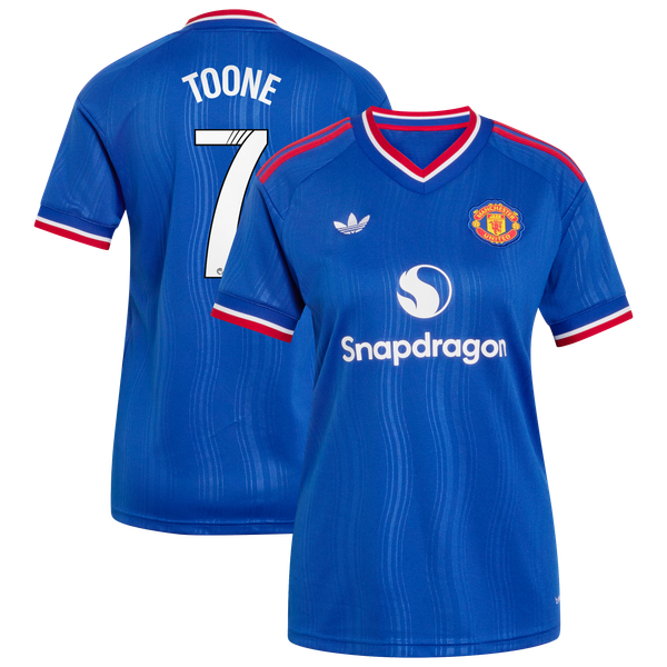 Maillot Extérieur WSL Manchester United adidas 26/27 - Femme avec flocage Toone 7