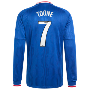 Maillot Extérieur WSL Manchester United adidas Authentic 26/27 - Manches longues avec flocage Toone 7, vue 4