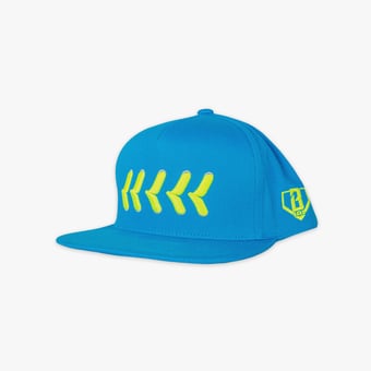 Youth Baseball Lifestyle 101 Blue Seams Snapback Hat
