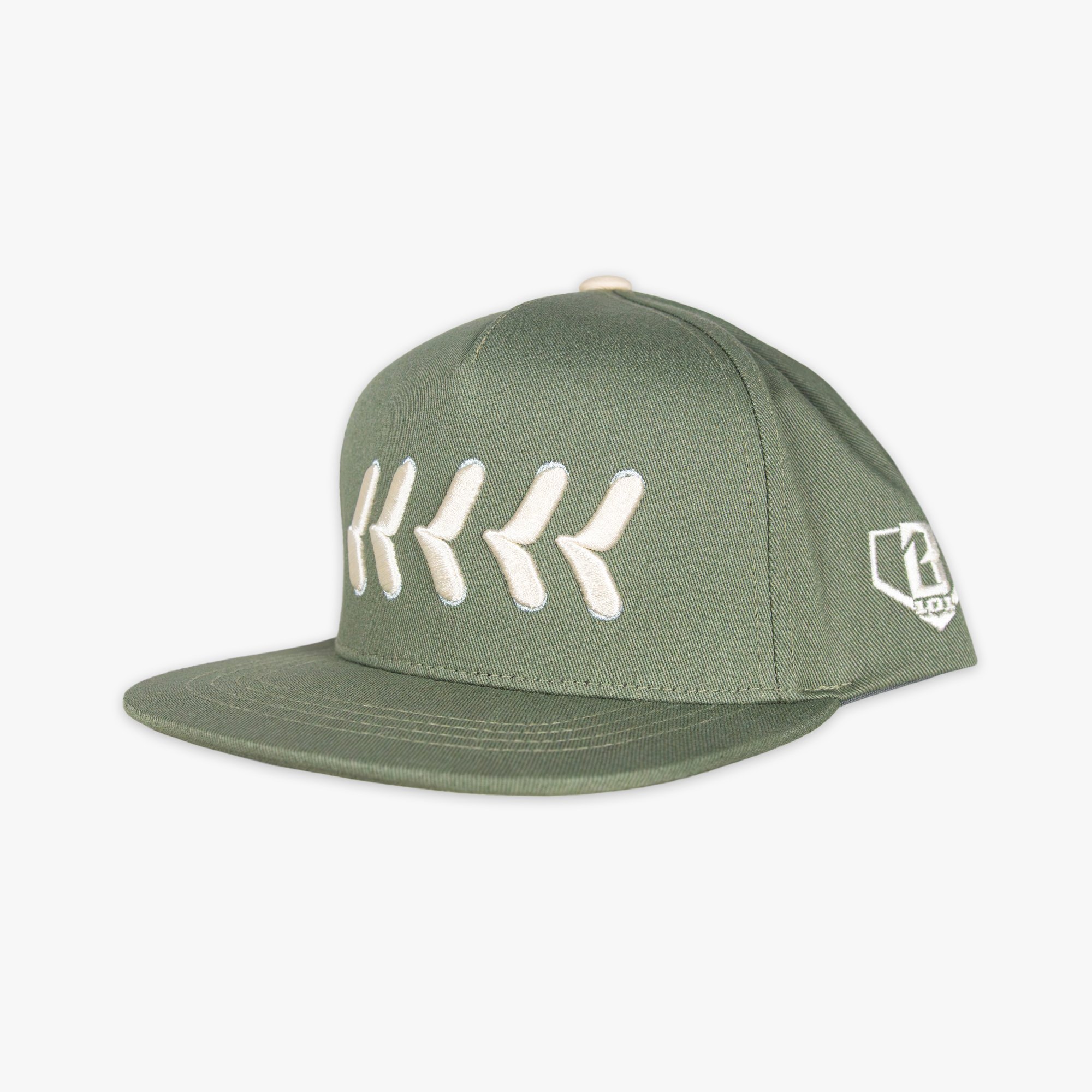 Youth Baseball Lifestyle 101 Green Seams Snapback Hat