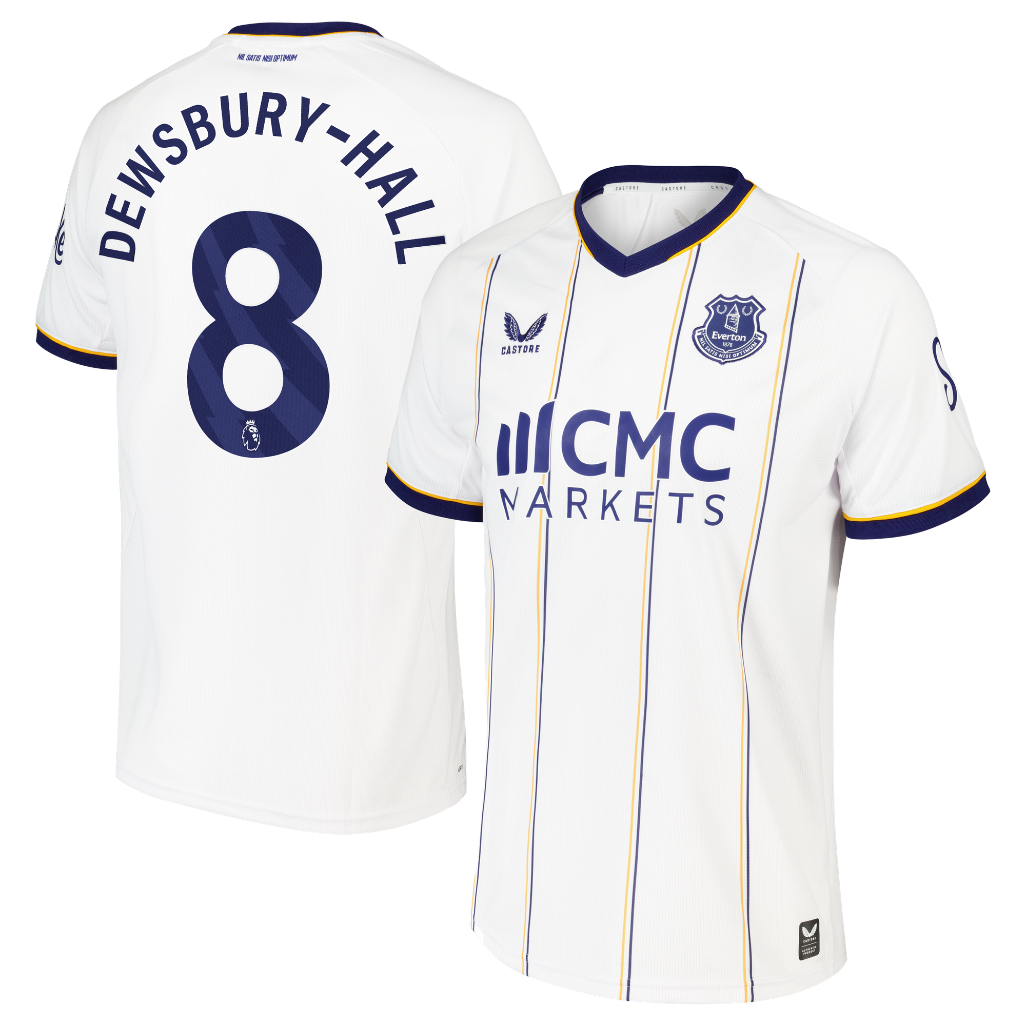 Maillot Repliqué Extérieur Everton Castore 2026-27 avec flocage Dewsbury-Hall 8