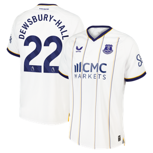 Maillot Pro Extérieur Everton Castore 2026-27 avec flocage Dewsbury-Hall 22, vue 1