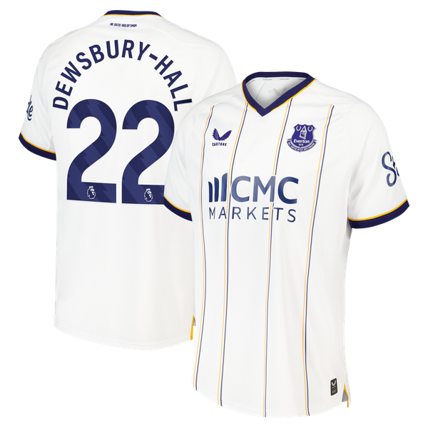 Maillot Pro Extérieur Everton Castore 2026-27 avec flocage Dewsbury-Hall 22
