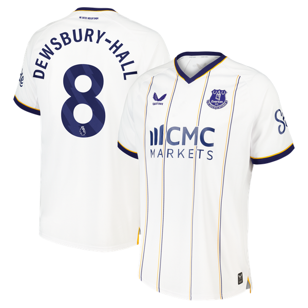 Maillot Pro Extérieur Everton Castore 2026-27 avec flocage Dewsbury-Hall 8