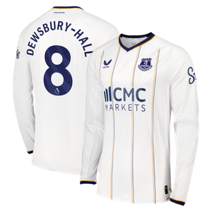 Maillot Pro Extérieur Everton Castore 2026-27 - Manches longues avec flocage Dewsbury-Hall 8, vue 2