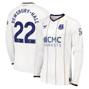 Maillot Pro Extérieur Everton Castore 2026-27 - Manches longues avec flocage Dewsbury-Hall 22, vue 1