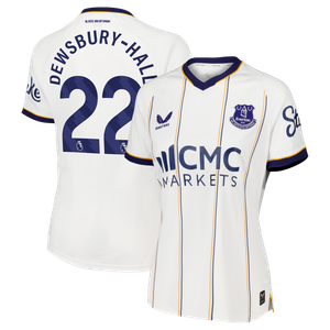Maillot Pro Extérieur Everton Castore 2026-27 - Femme avec flocage Dewsbury-Hall 22, vue 2
