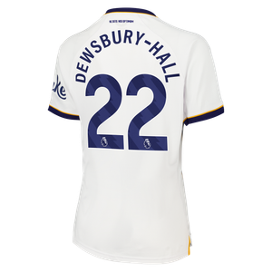 Maillot Pro Extérieur Everton Castore 2026-27 - Femme avec flocage Dewsbury-Hall 22, vue 4