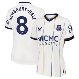 Maillot Pro Extérieur Everton Castore 2026-27 - Femme avec flocage Dewsbury-Hall 8, vue 1