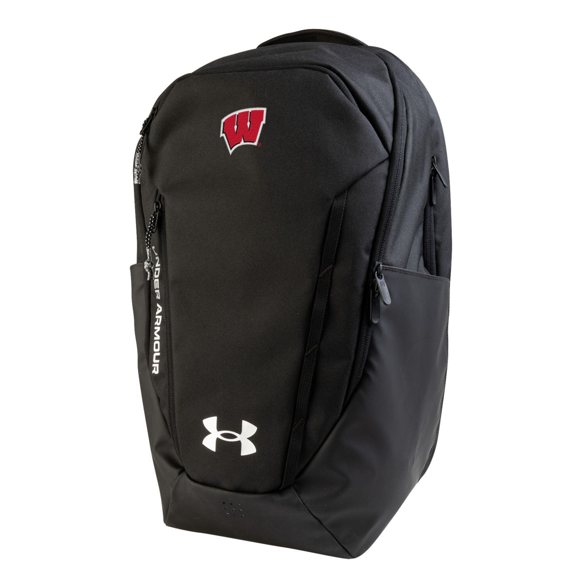 Under Armour  Black Wisconsin Badgers No Weigh Backpack