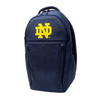 Under Armour  Navy Notre Dame Fighting Irish No Weigh Backpack