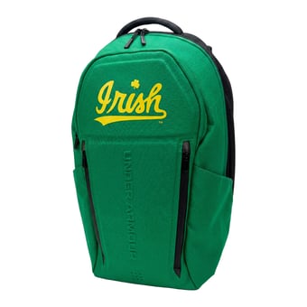 Men's Under Armour  Green Notre Dame Fighting Irish No Weigh Backpack