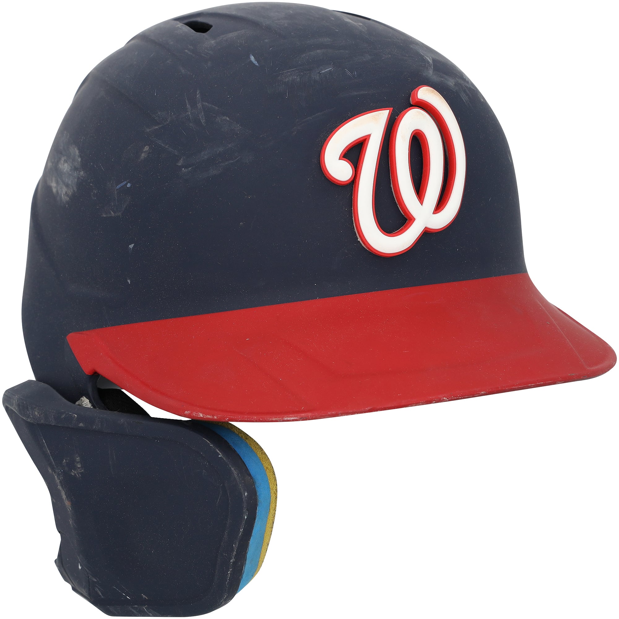 Casco da battitore blu navy numero 26 indossato da Nasim Nuñez dei Washington Nationals nella partita contro i Chicago Cubs del 29 marzo 2026.