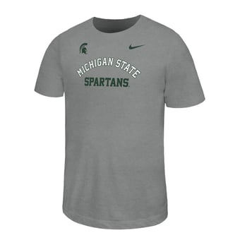 Youth Nike  Heather Gray Michigan State Spartans Legend Dri-FIT T-Shirt