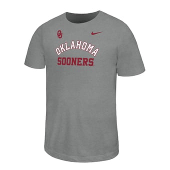 Youth Nike  Heather Gray Oklahoma Sooners Legend Dri-FIT T-Shirt