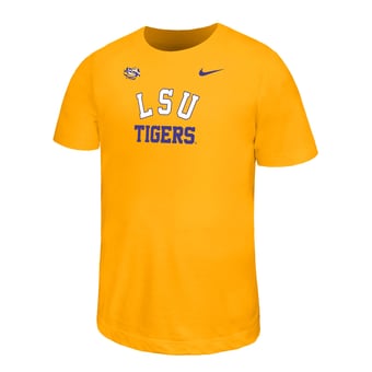 Youth Nike  Gold LSU Tigers Legend Dri-FIT T-Shirt
