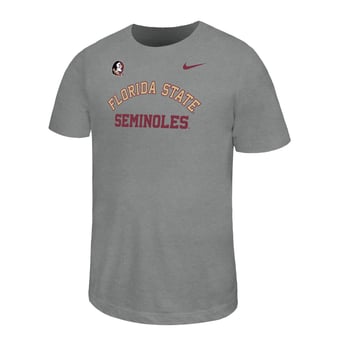 Youth Nike  Heather Gray Florida State Seminoles Legend Dri-FIT T-Shirt