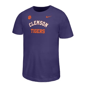 Youth Nike  Purple Clemson Tigers Legend Dri-FIT T-Shirt