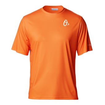 Men's Columbia Orange Baltimore Orioles  Terminal Tackle Omni-Shade T-Shirt