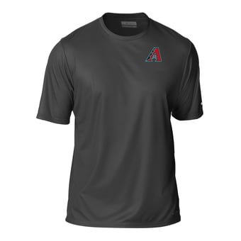 Men's Columbia Black Arizona Diamondbacks  Terminal Tackle Omni-Shade T-Shirt