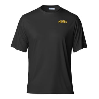 Men's Columbia Black San Diego Padres  Terminal Tackle Omni-Shade T-Shirt