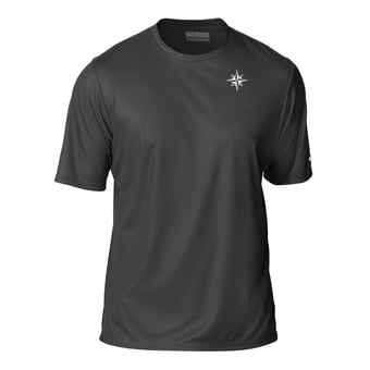 Men's Columbia Black Seattle Mariners  Terminal Tackle Omni-Shade T-Shirt