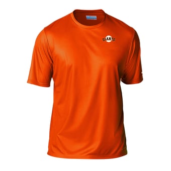 Men's Columbia Orange San Francisco Giants  Terminal Tackle Omni-Shade T-Shirt