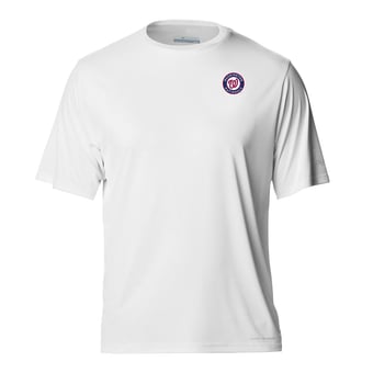 Men's Columbia White Washington Nationals  Terminal Tackle Omni-Shade T-Shirt
