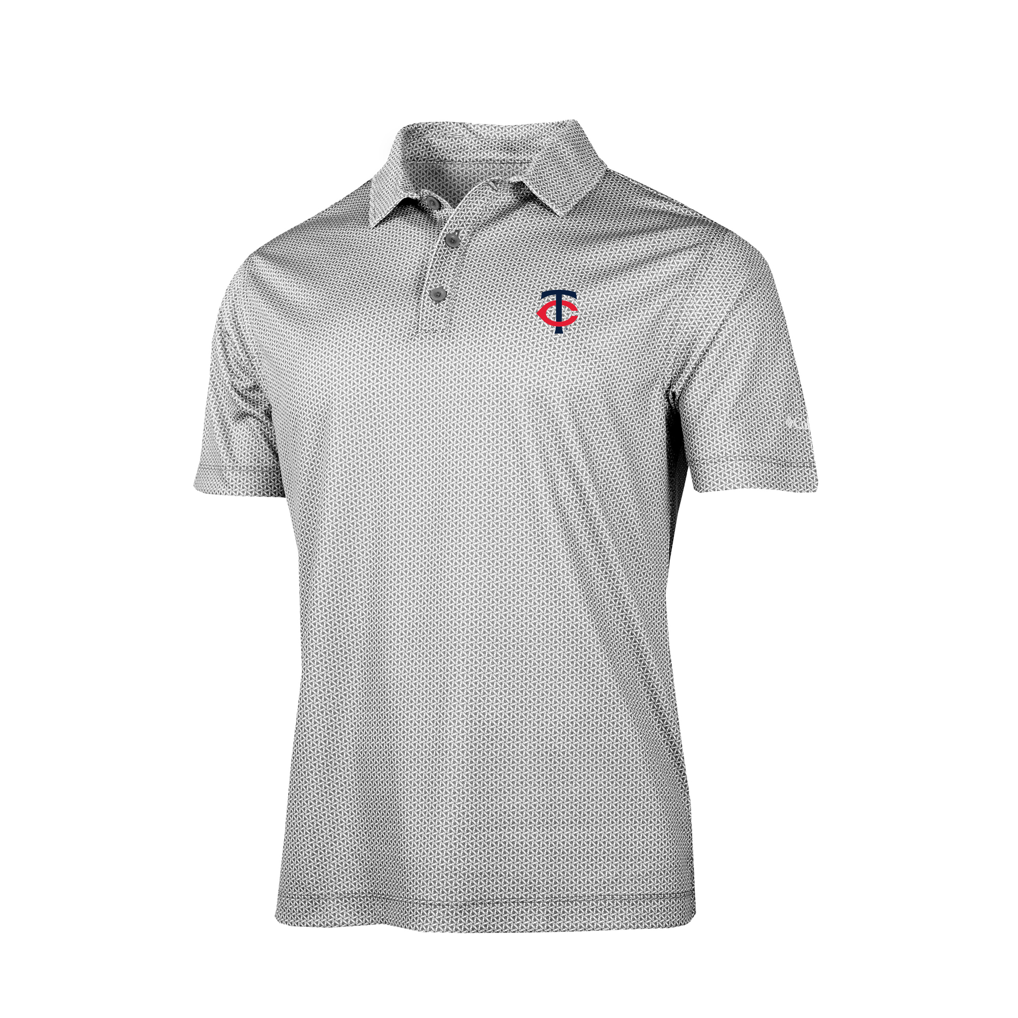 Men's Columbia Gray Minnesota Twins Crosscurrent Polo