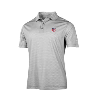 Men's Columbia Gray Minnesota Twins Crosscurrent Polo