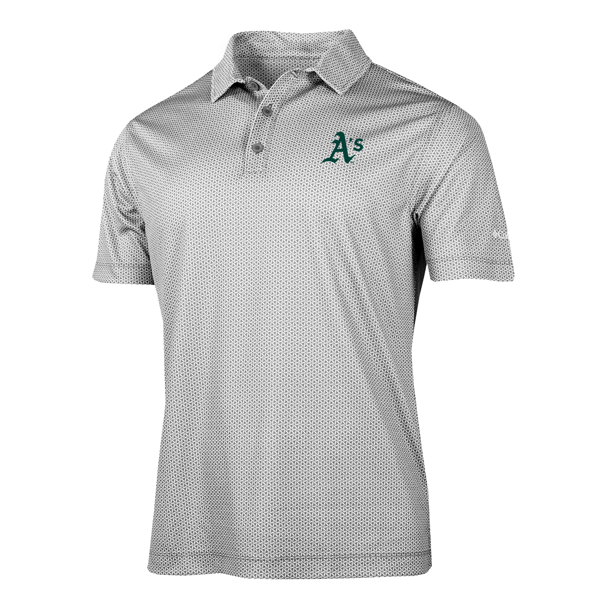 Men's Columbia Gray Athletics Crosscurrent Polo