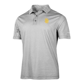 Men's Columbia Gray San Diego Padres Crosscurrent Polo