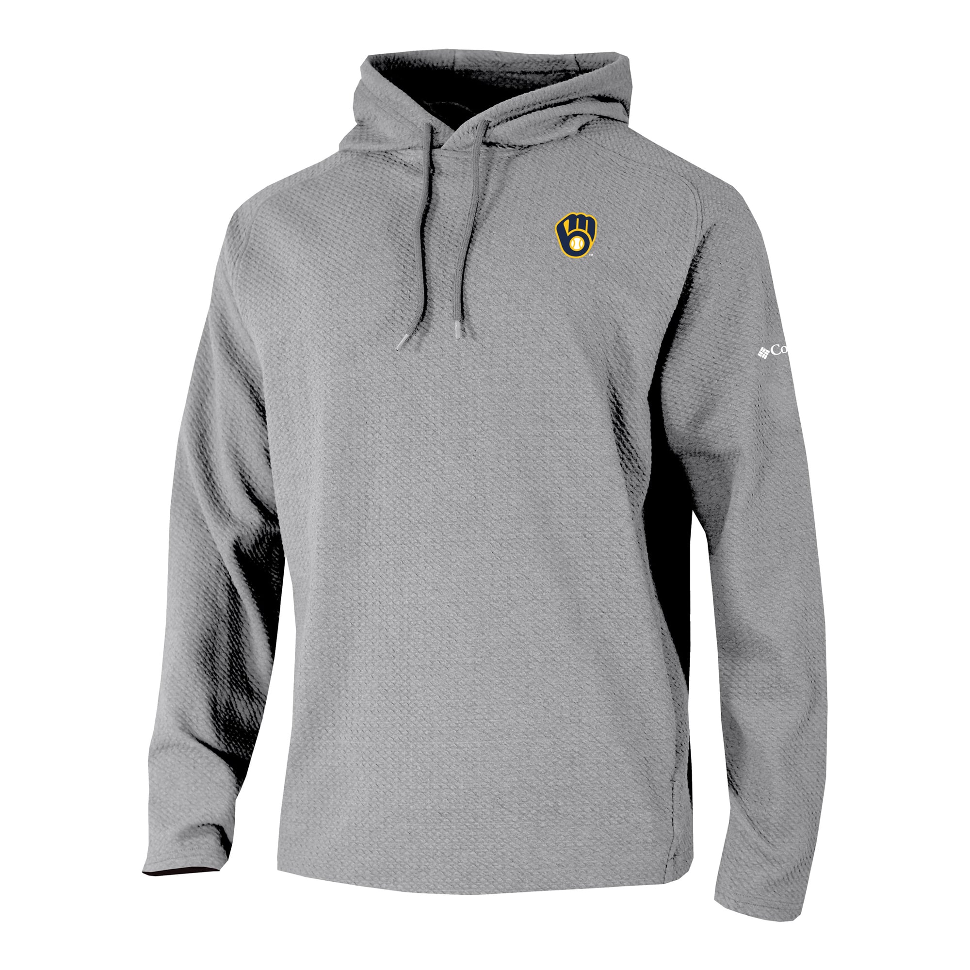 Men's Columbia Gray Milwaukee Brewers  Swingcraft Hoodie