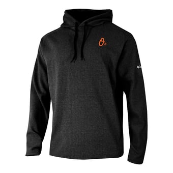 Men's Columbia Black Baltimore Orioles  Swingcraft Hoodie