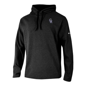 Men's Columbia Black Colorado Rockies  Swingcraft Hoodie
