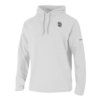 Men's Columbia White San Diego Padres  Swingcraft Hoodie