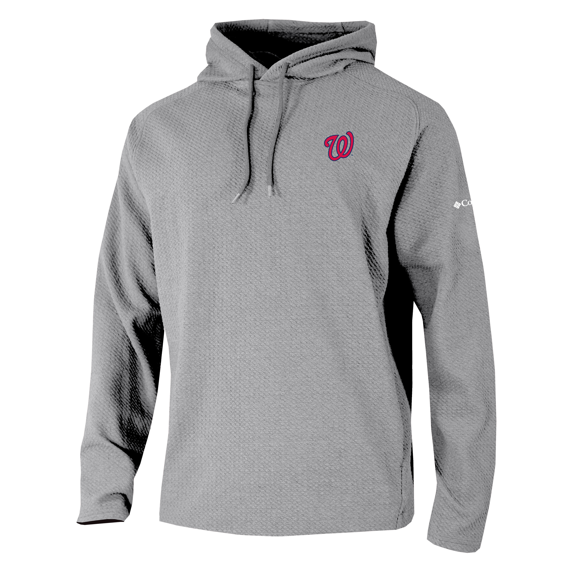 Men's Columbia Gray Washington Nationals  Swingcraft Hoodie