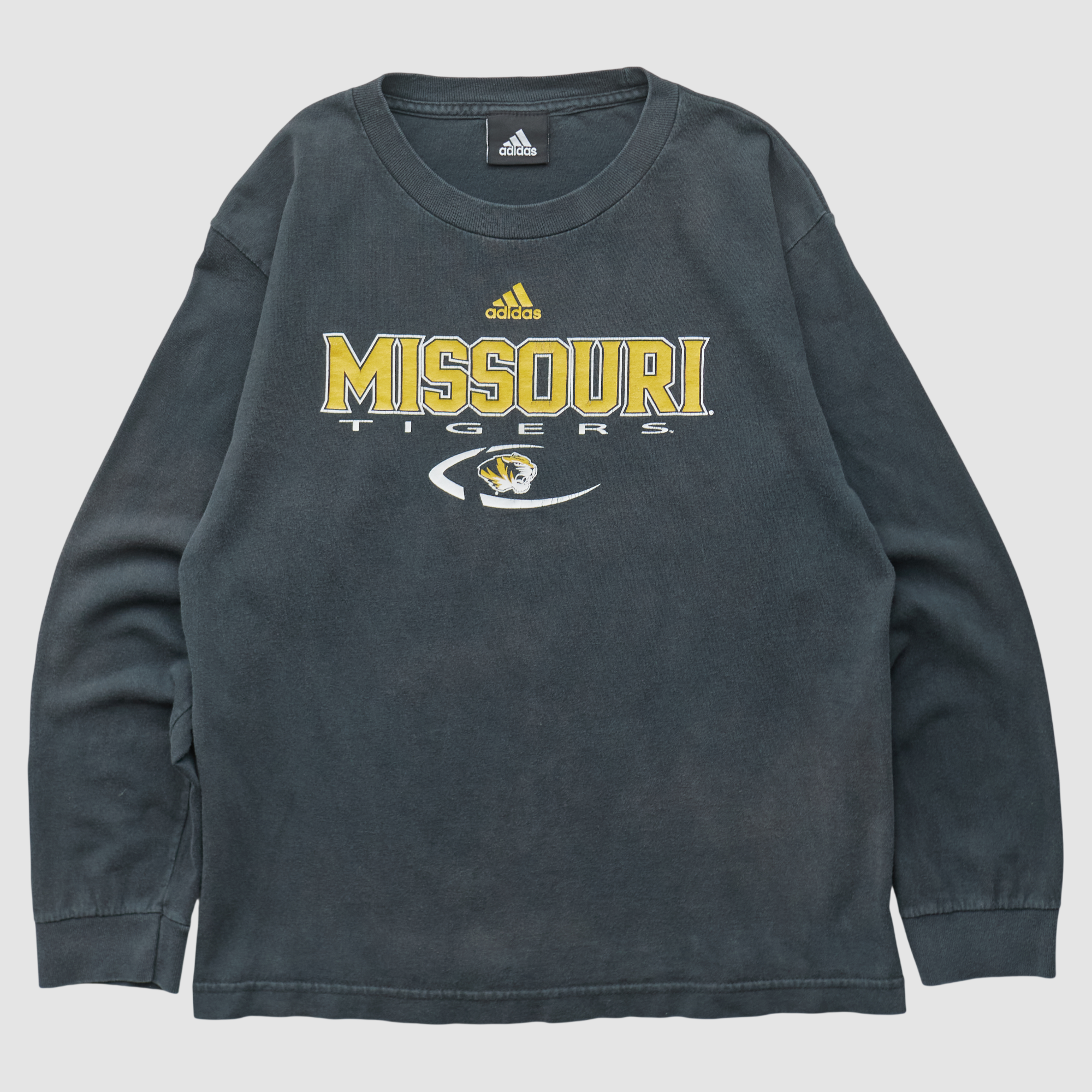 Missouri Tigers Adidas 2010s Sweatshirt - Black - Yth XL by Fanatics Real Vintage