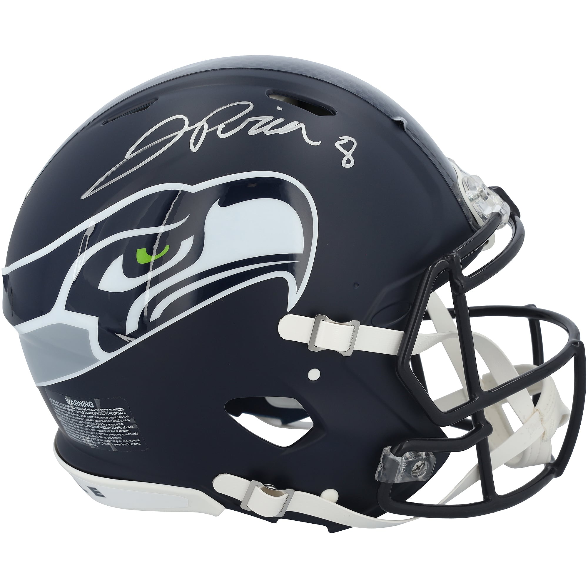 Casco autentico Riddell Speed ​​autografato da Jadarian Price dei Seattle Seahawks