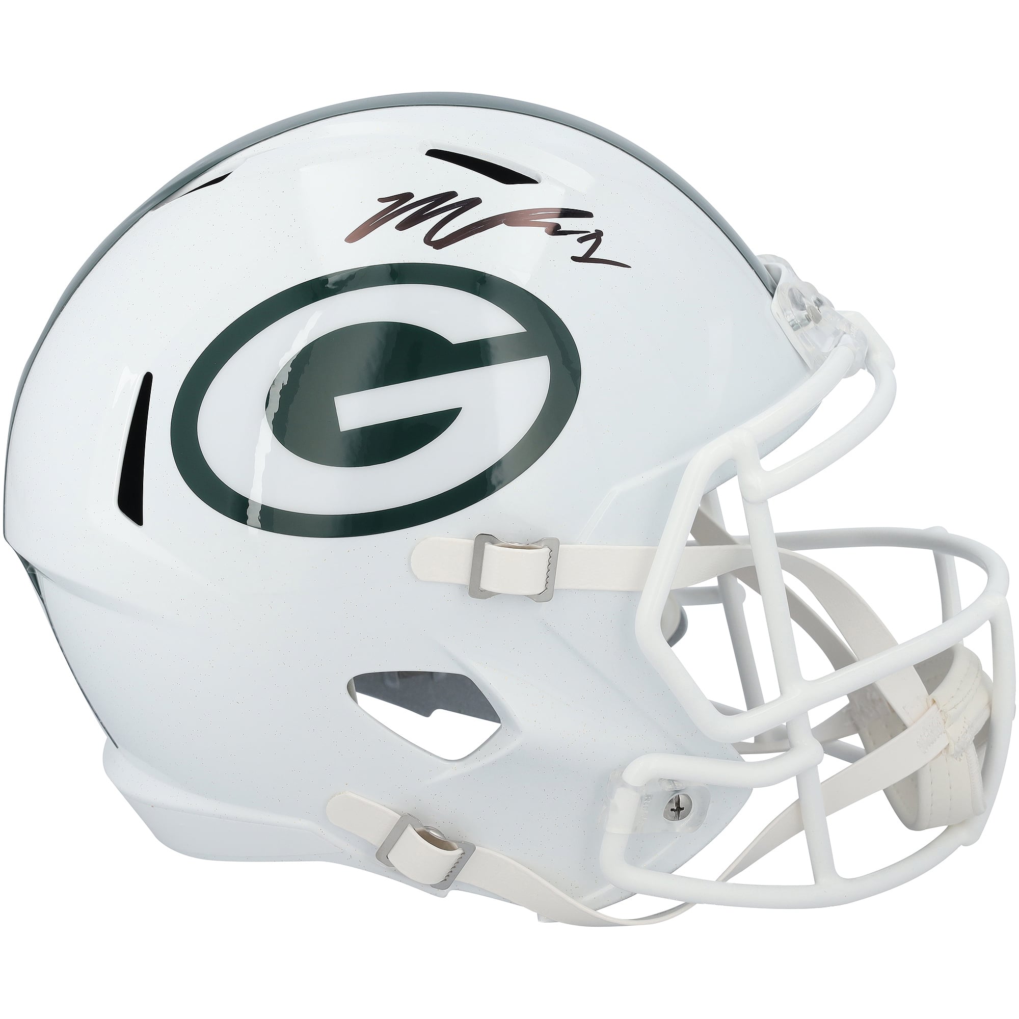 Casco replica Riddell 2024 Alternate Speed ​​autografato da Micah Parsons dei Green Bay Packers.