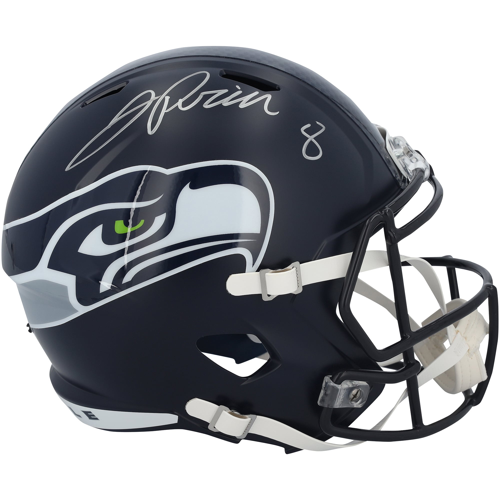 Casco replica Riddell Speed ​​autografato da Jadarian Price dei Seattle Seahawks