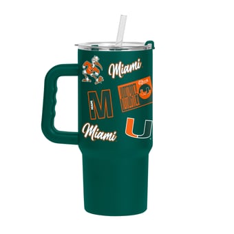 Logo Brands Miami Hurricanes 24oz. Dreamweave Tumbler