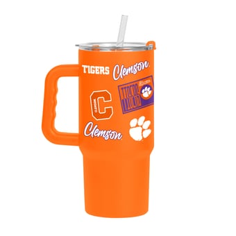 Logo Brands Clemson Tigers 24oz. Dreamweave Tumbler