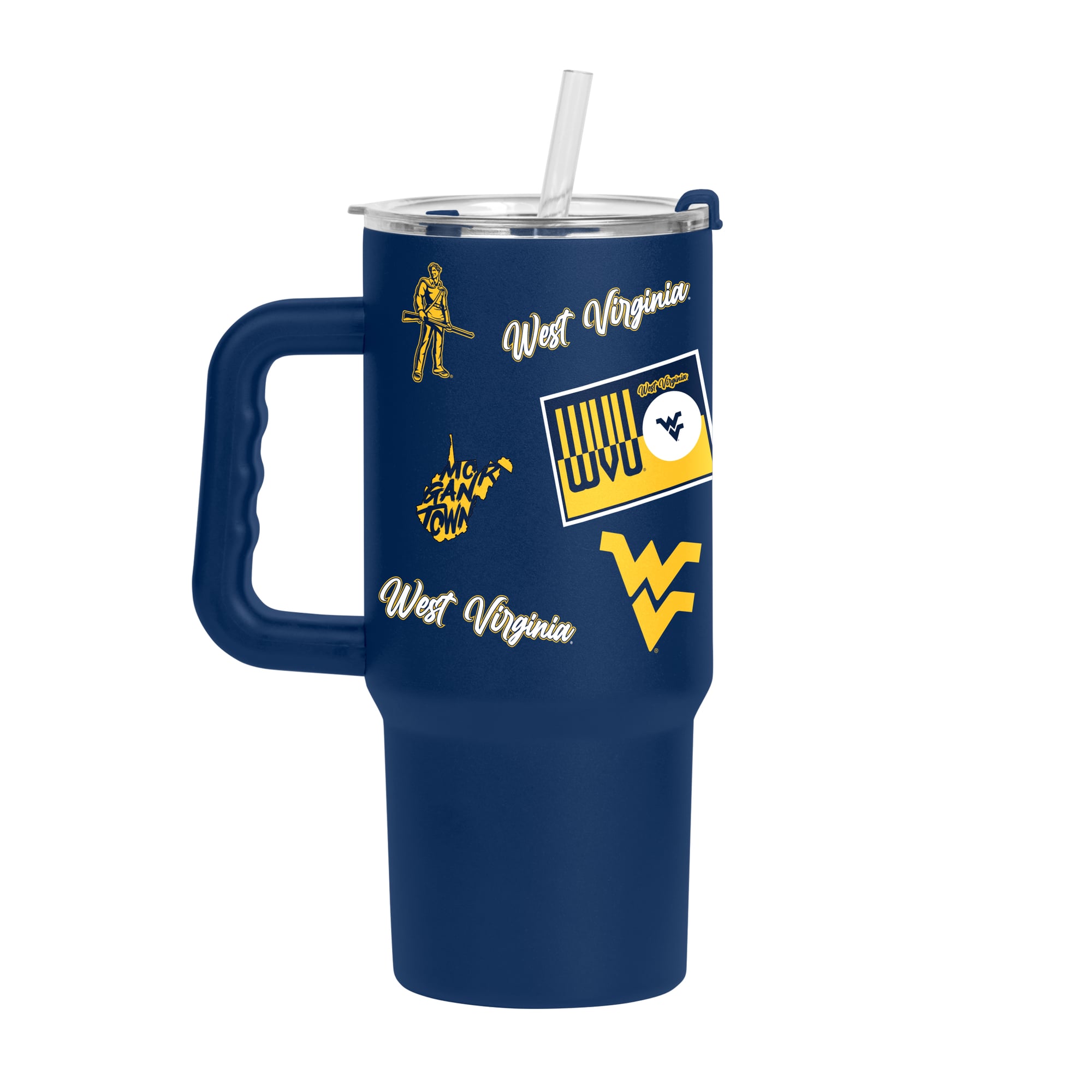 Logo Brands West Virginia Mountaineers 24oz. Dreamweave Tumbler