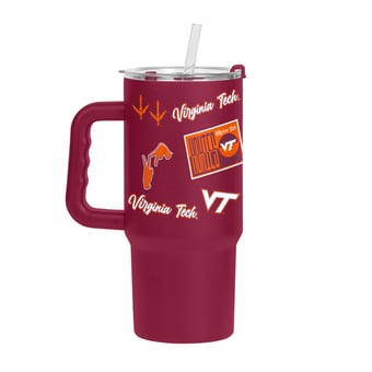 Logo Brands Virginia Tech Hokies 24oz. Dreamweave Tumbler