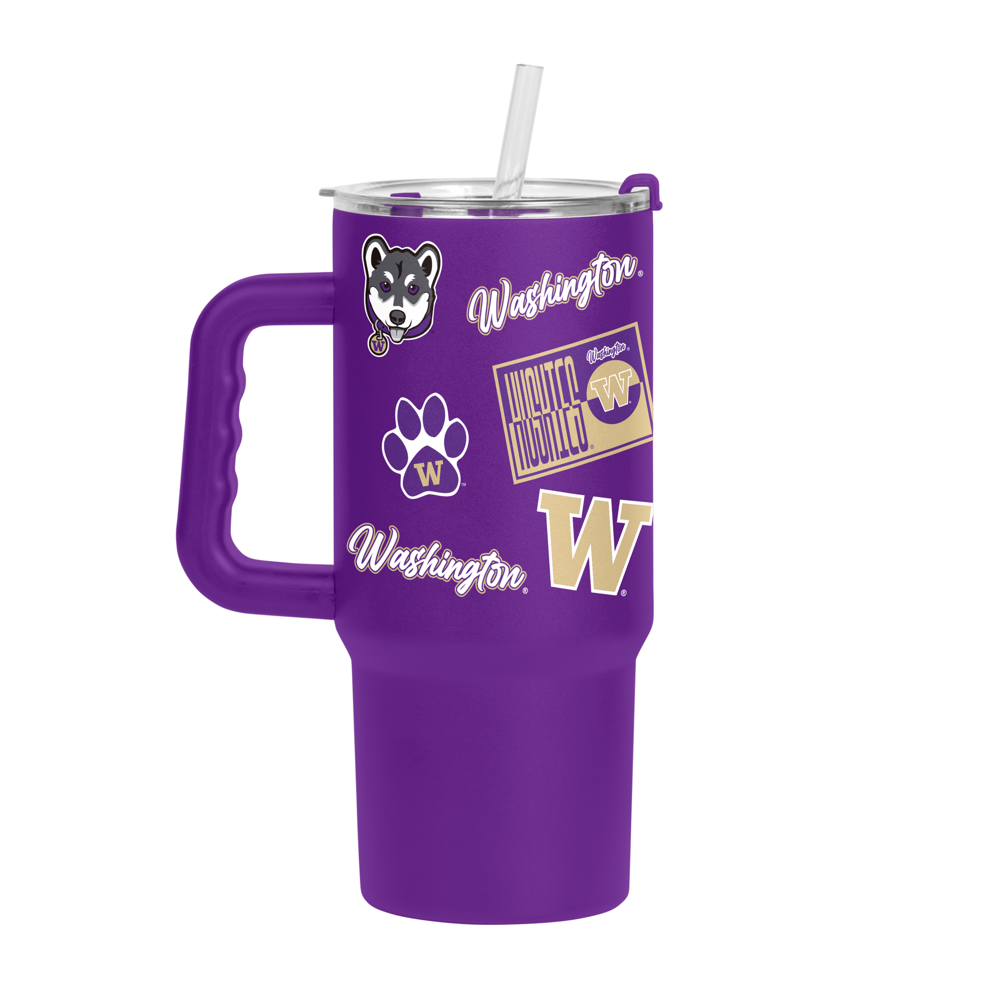 Logo Brands Washington Huskies 24oz. Dreamweave Tumbler